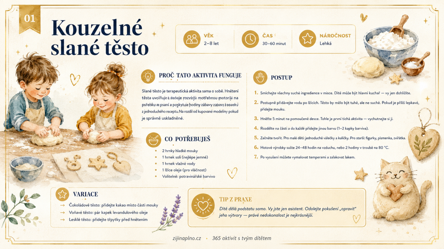 🌟 Aktivity s vaším dítětem - 8 průvodců