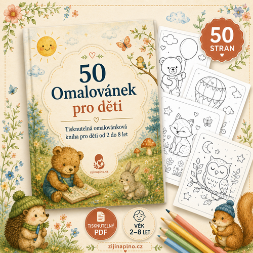 50 omalovanek pro deti ·
