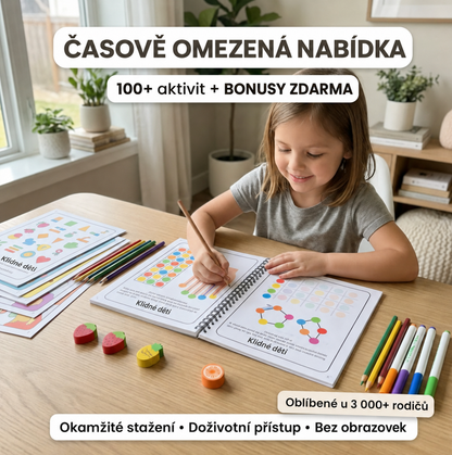 Klidné dítě - 100+ aktivit pro lepší pozornost, soustředění a učení.
