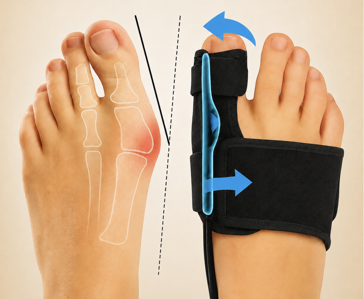 Soft Toe Corrector